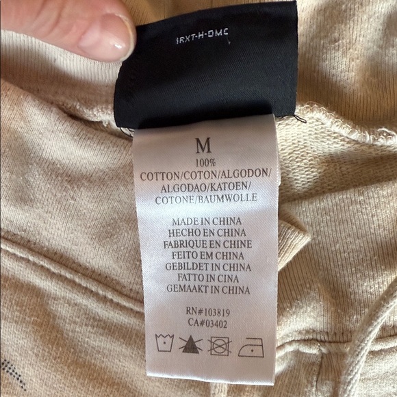 Harley-Davidson Cream Pants with Red and Black Graphics Flare Leg - Picture 3 of 8